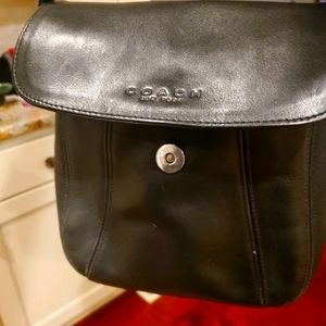 Coach Cross Body Shoulder Bag in Black